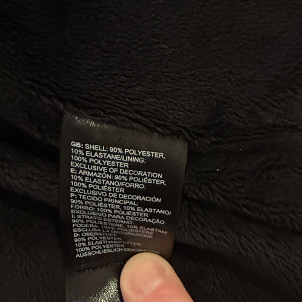 Ladies The North Face Gray Hooded Jacket - Picture 5 of 6